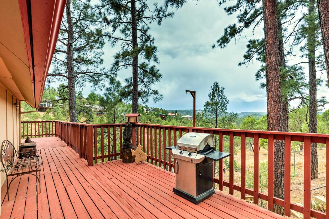 A-Frame Ruidoso Retreat With Deck, Grill And Views! Villa Buitenkant foto