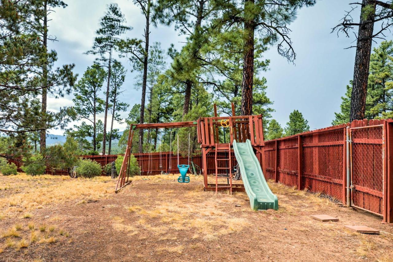 A-Frame Ruidoso Retreat With Deck, Grill And Views! Villa Buitenkant foto